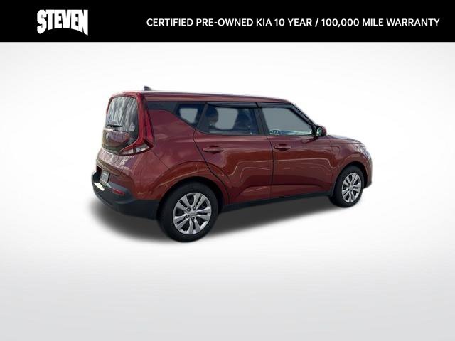 Certified Used 2021 Orange Kia LX image 5