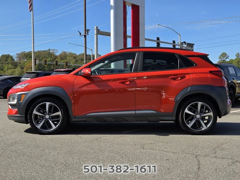 Used 2020 Sunset Orange HYUNDAI ULTIMATE DCT FWD image 2