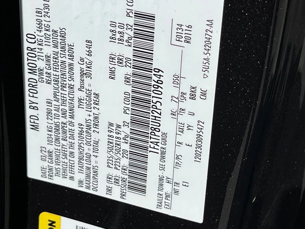 Used 2023 Gray Ford EcoBoost Premium image 14