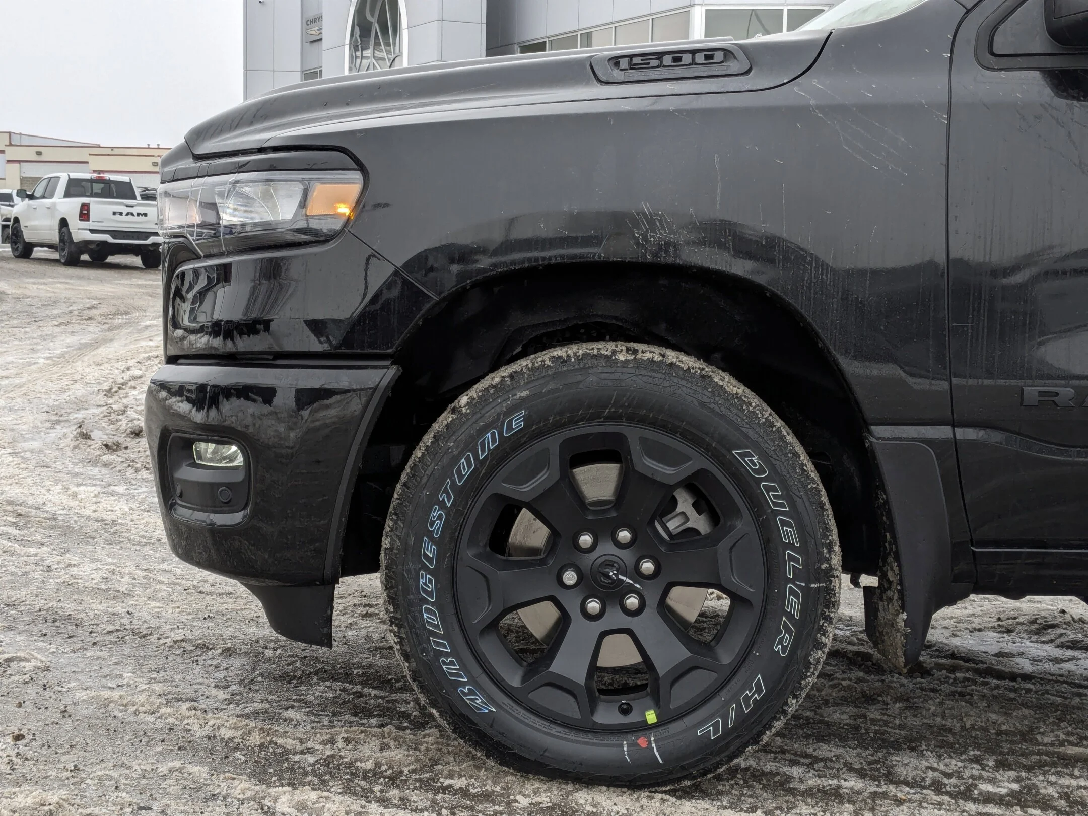 New 2026 Black RAM Sport - - Pano Sunroof - Sport Perf Hood - Anti-Spin Rear Axle - Trailer Brake Control & More! image 9