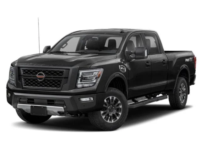 Used 2021 Super Black Nissan PRO-4X image 1