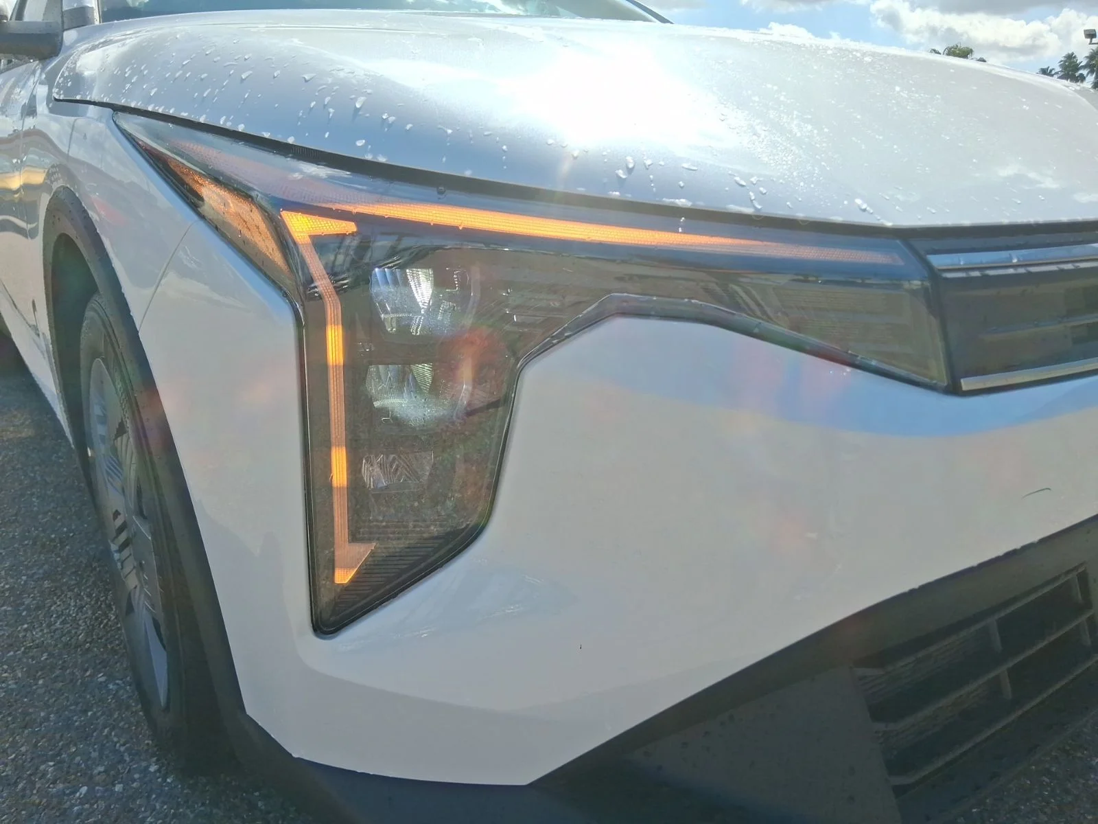 New 2026 White Kia LX image 7