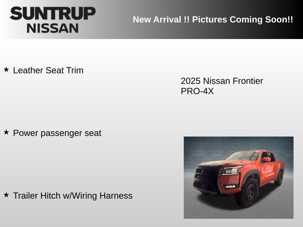 Used 2025 Orange Nissan PRO-4X image 13