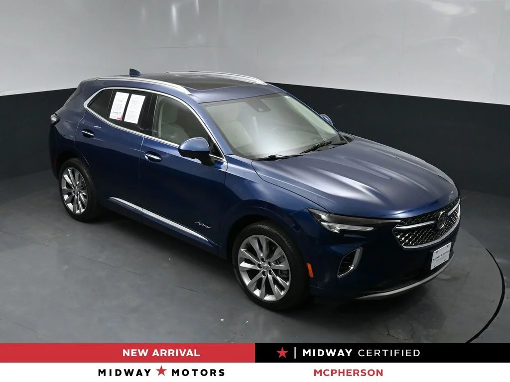 Certified Used 2023 Blue Buick Avenir image 1