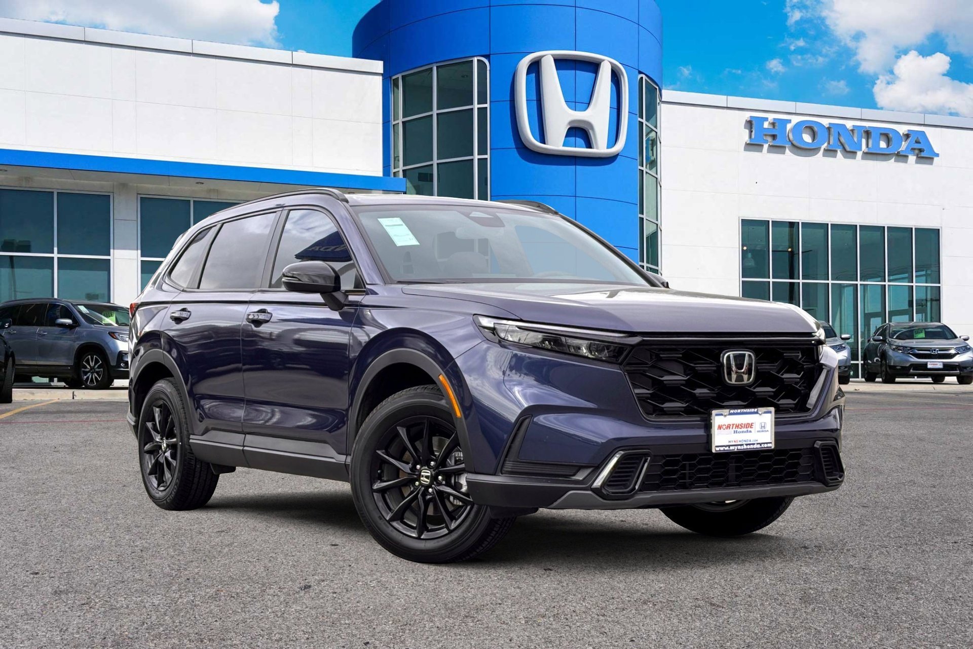 Certified Used 2026 Canyon River Blue Metallic Honda Sport image 1