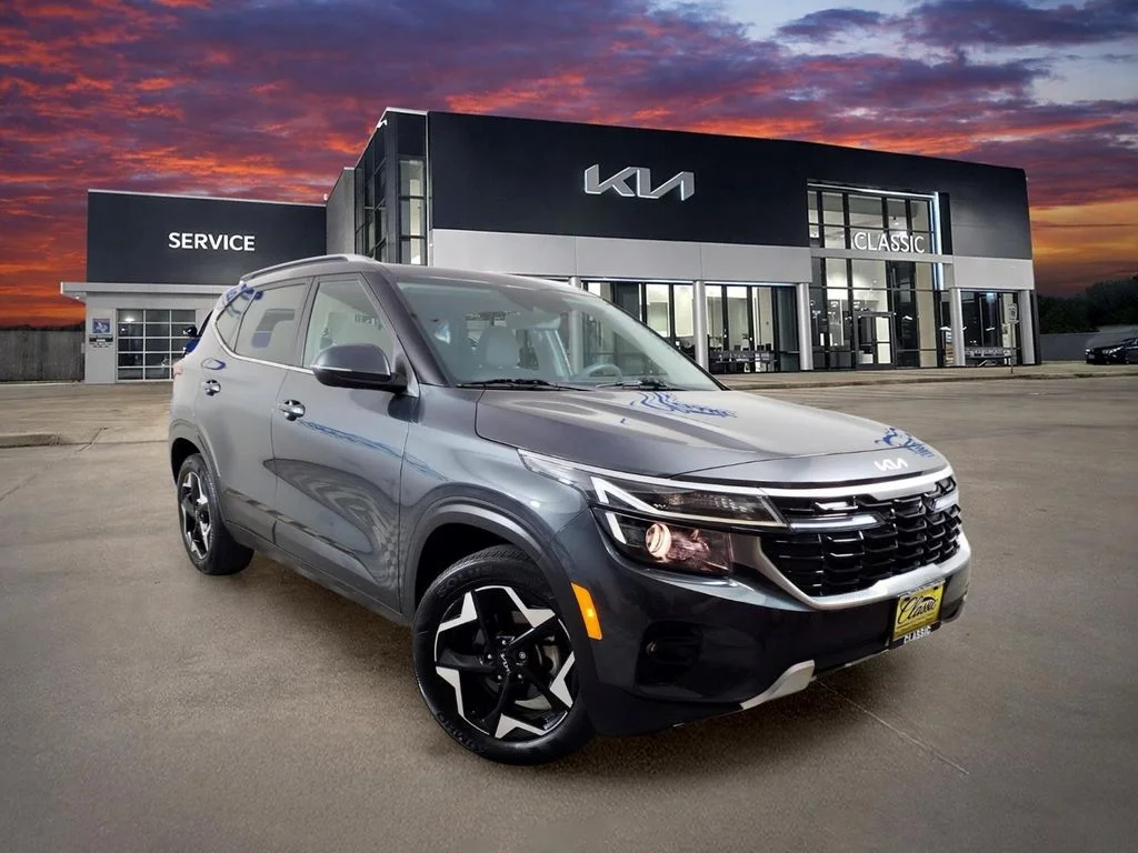Certified Used 2024 Gray Kia EX image 1