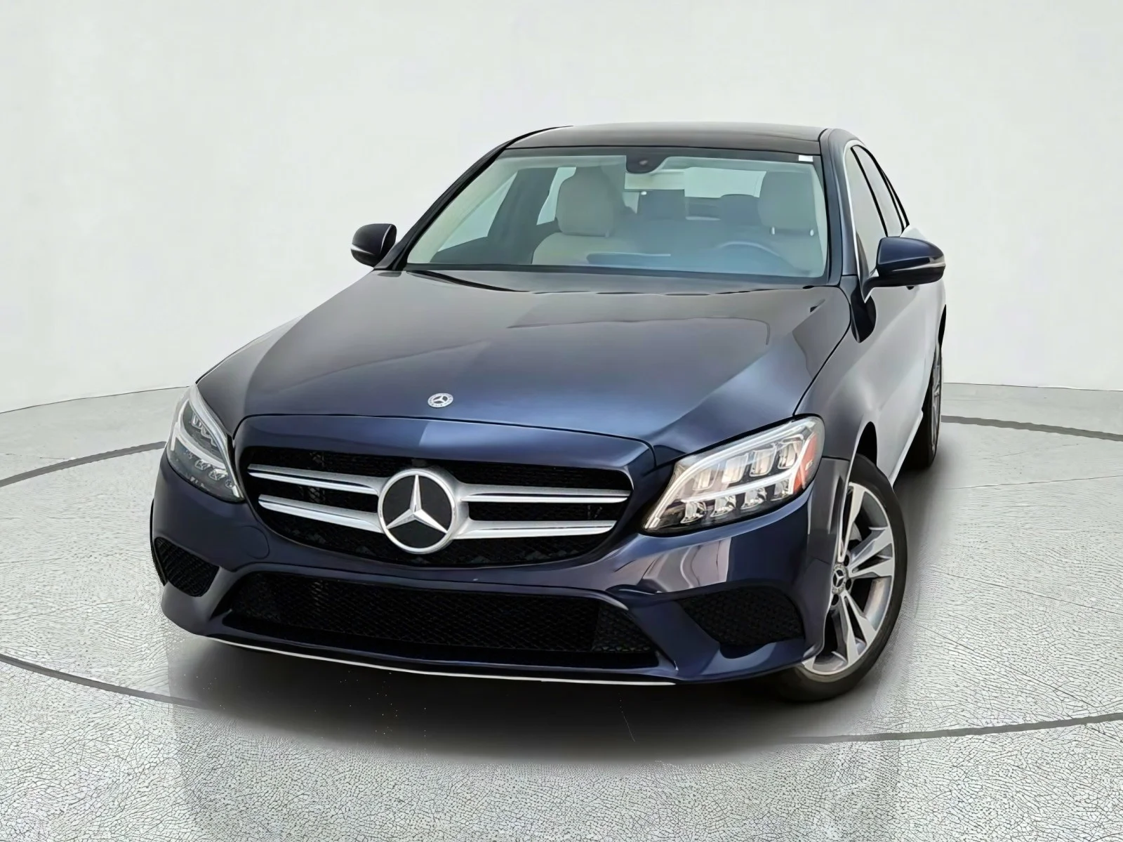 Certified Used 2020 Lunar Blue Metallic Mercedes-Benz C 300 image 2