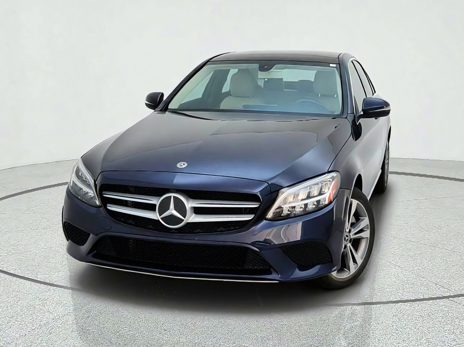 Certified Used 2020 Lunar Blue Metallic Mercedes-Benz C 300 image 2