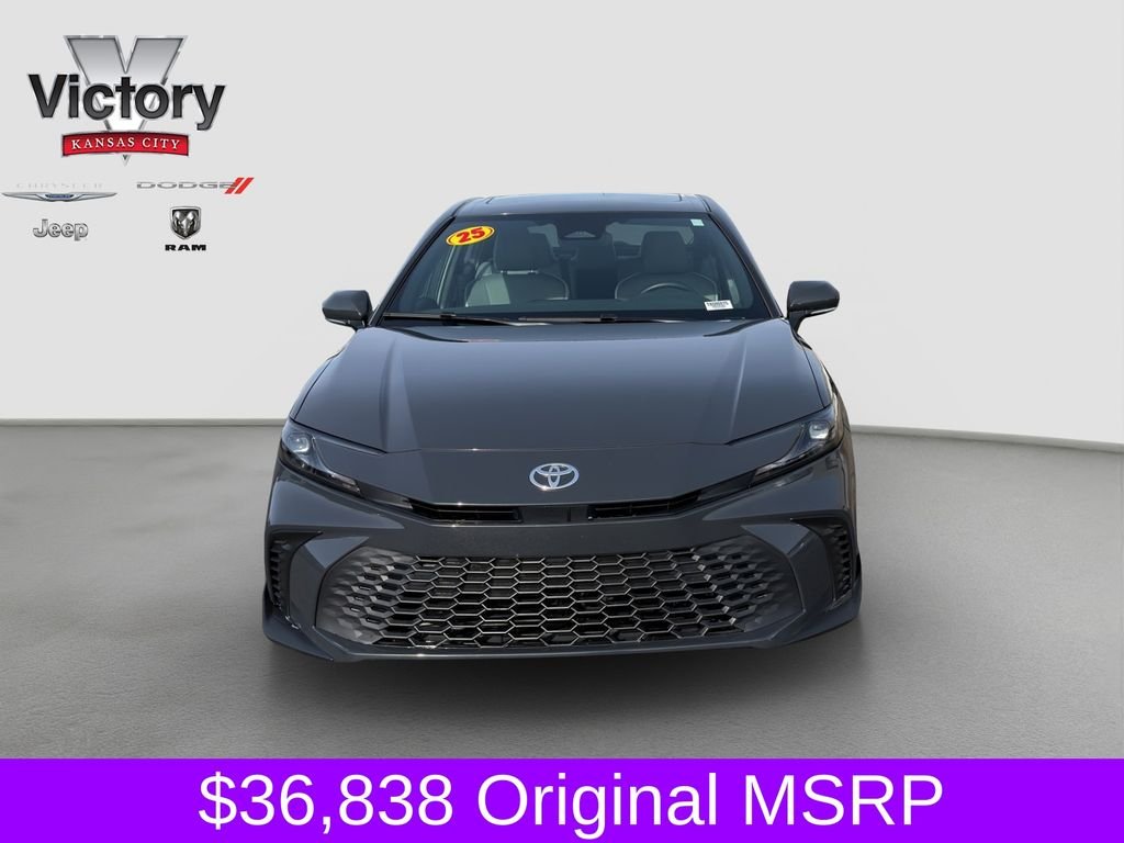 Used 2025 Toyota Camry SE with VIN 4T1DBADK2SU500875 for sale in Kansas City