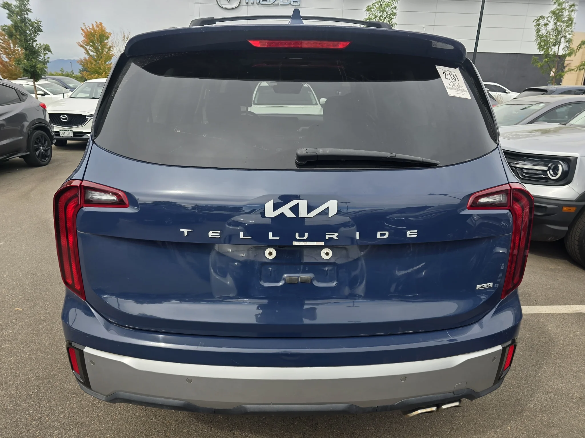 Used 2023 Midnight Lake Blue Kia S image 4