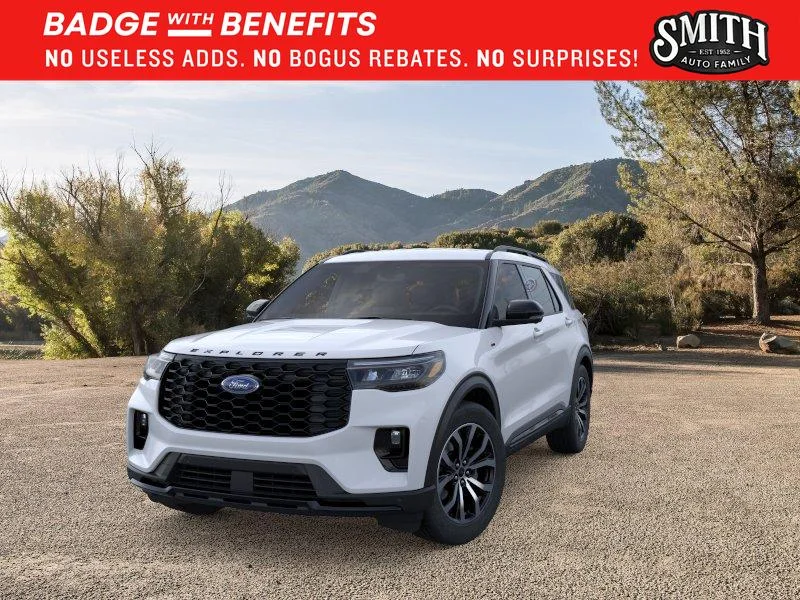 New 2026 Space White Metallic Ford ST-Line image 3