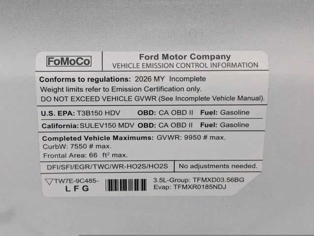 New 2026 Oxford White Ford Cutaway image 55