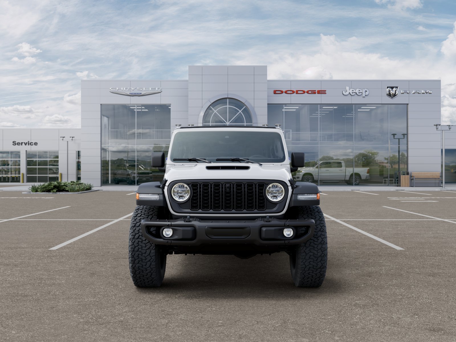 New 2026 Bright White Clear-Coat Exterior Paint Jeep Moab 392 image 32