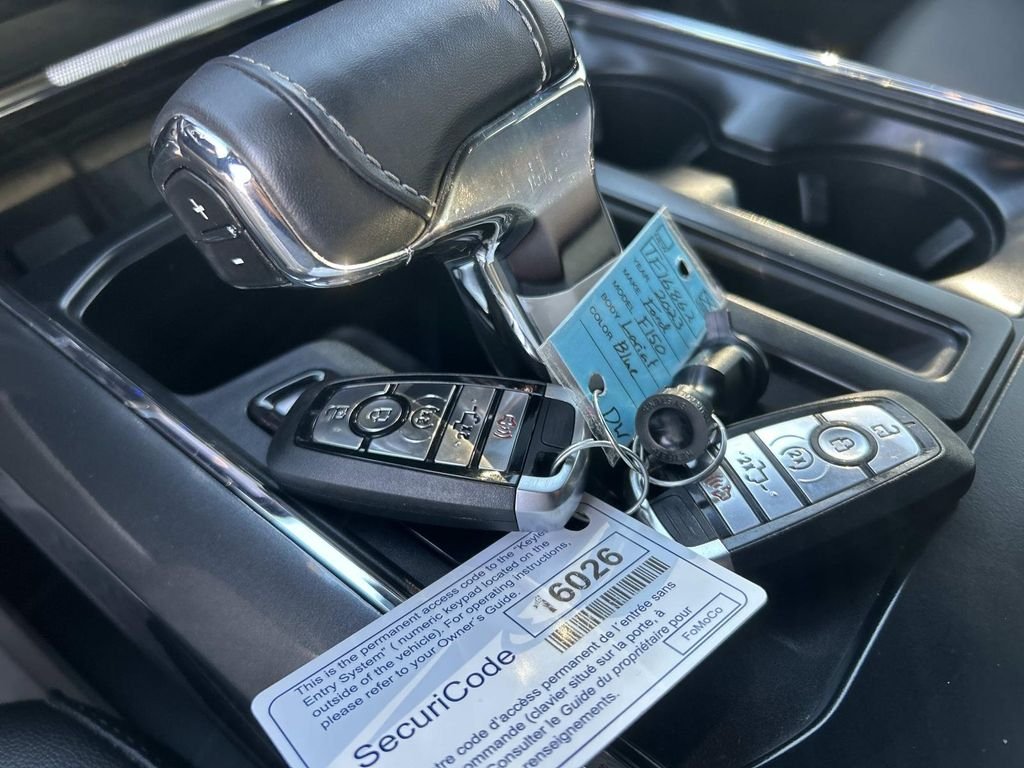 Certified Used 2023 Atlas Blue Metallic Ford Lariat image 39