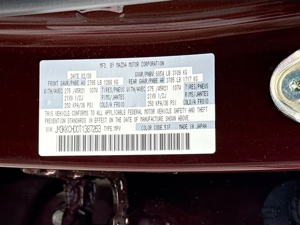 New 2026 Artisan Red Premium Mazda Premium Sport image 35