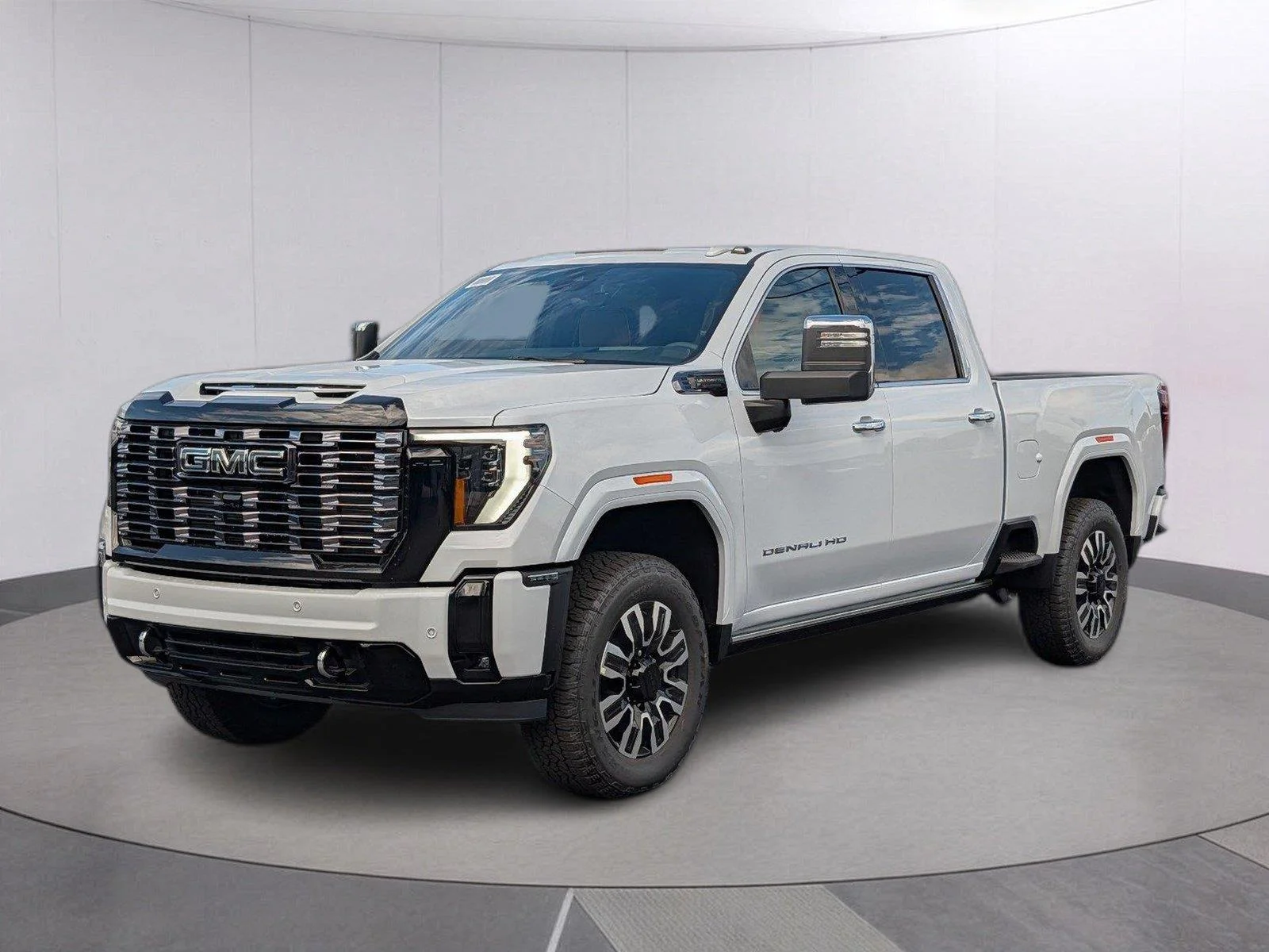 New 2026 Glacier White Tricoat GMC Denali Ultimate image 1