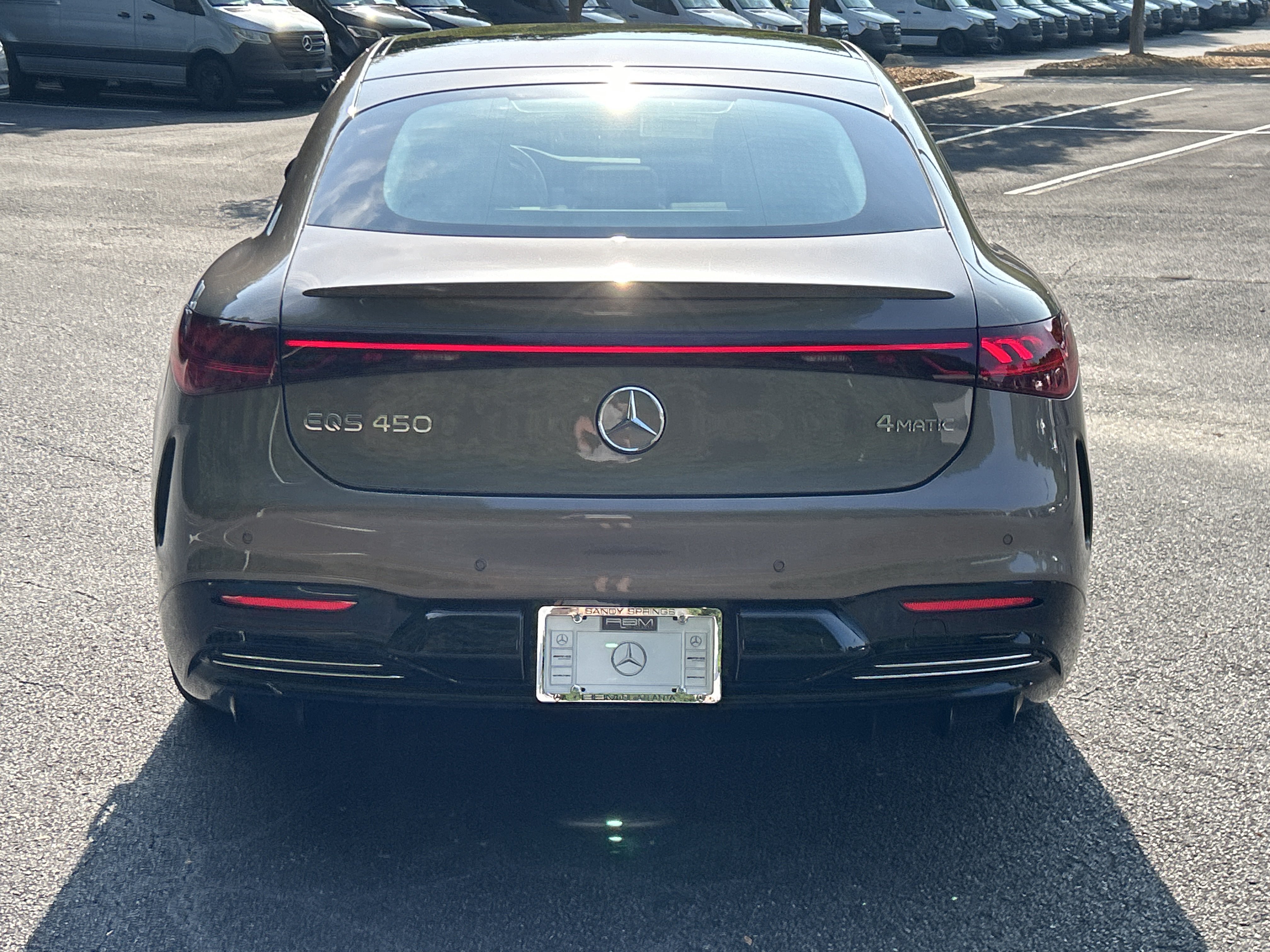 New 2026 Sonoran Brown Metallic Mercedes-Benz EQS 450 4MATIC® Sedan image 7