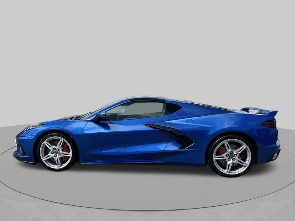 Used 2021 Blue Chevrolet Stingray image 8