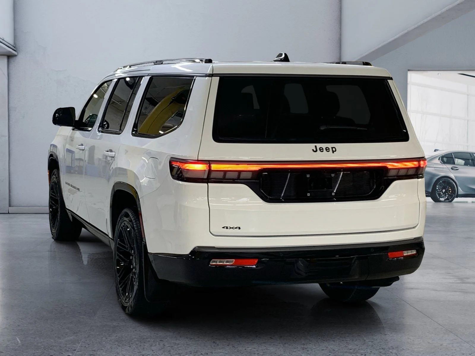 New 2026 Bright White Jeep Limited Reserve image 3