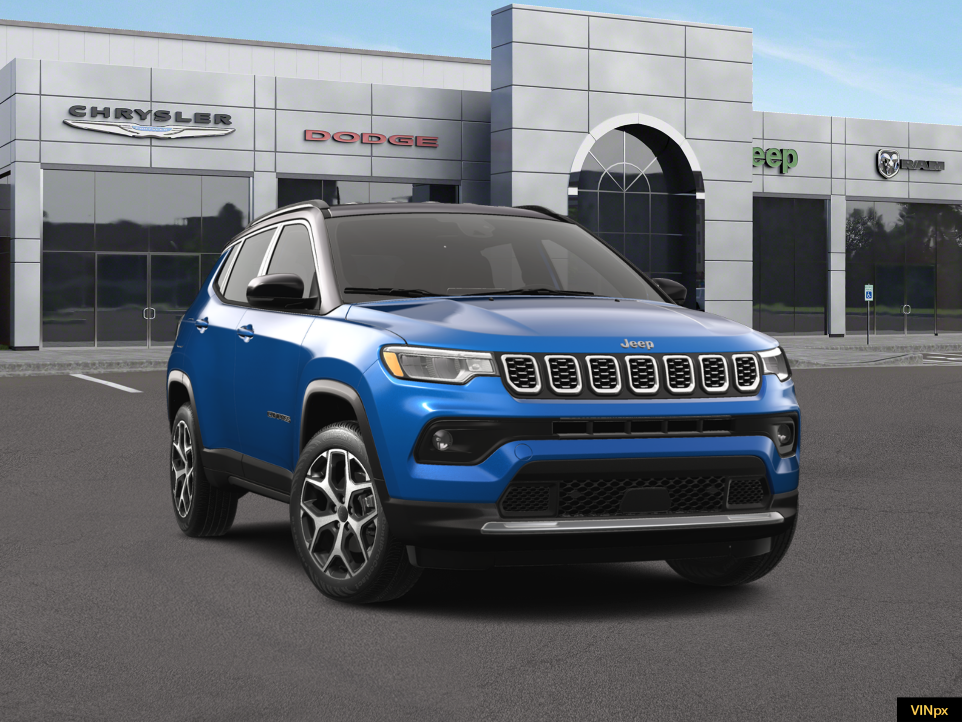 New 2026 Hydro Blue Pearlcoat Jeep Limited image 16