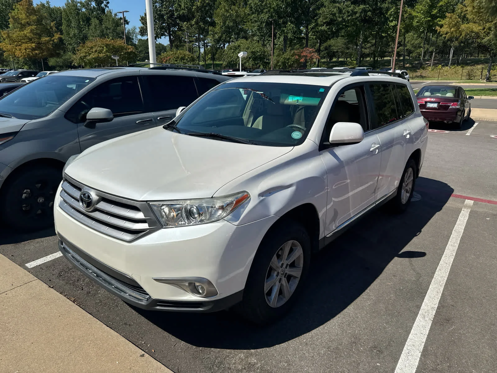 Used 2012 Toyota Highlander SE with VIN 5TDZK3EH5CS087106 for sale in Little Rock, AR