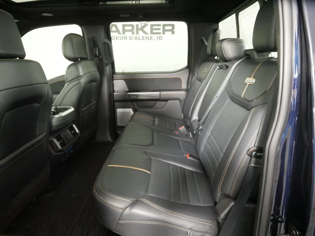 Used 2022 Antimatter Blue Metallic Ford Platinum image 13