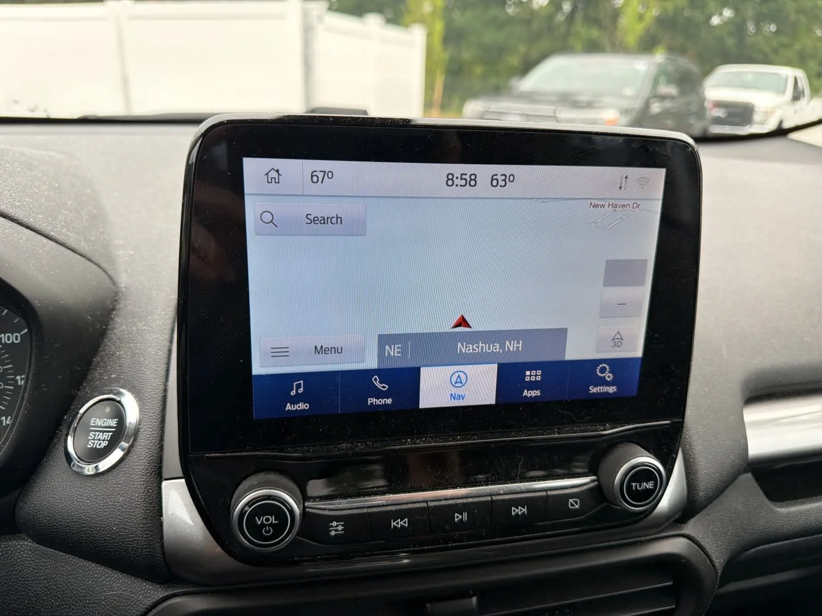 Used 2022 Diamond White Ford SES image 10
