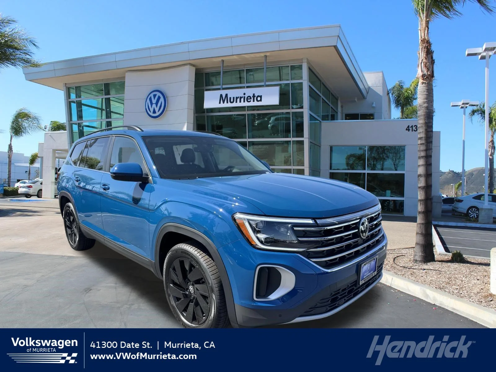 New 2026 Mountain Lake Blue Metallic Volkswagen 2.0T SE w/Technology image 1