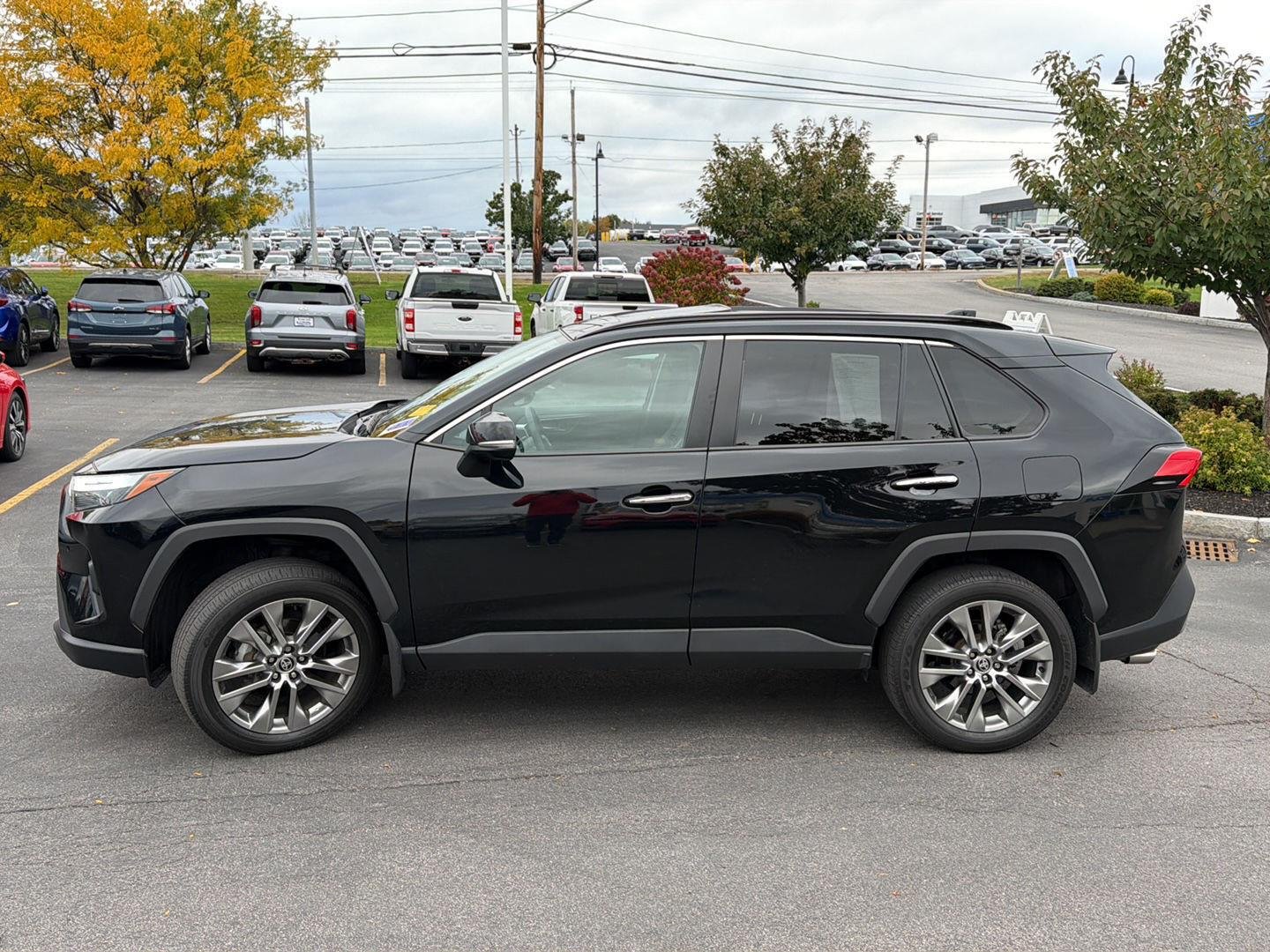 Used 2024 Midnight Black Metallic Toyota Limited image 4