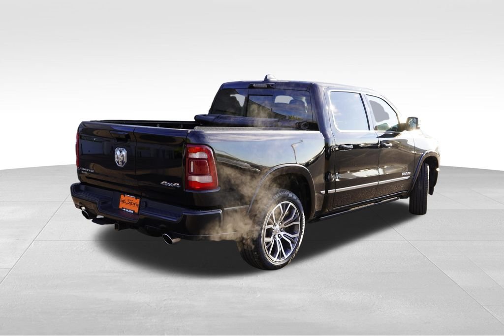 Certified Used 2024 Diamond Black Crystal Pearlcoat Ram Limited image 6