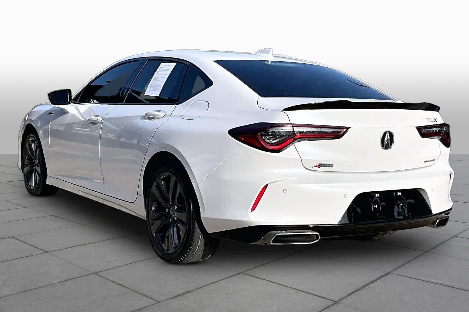 Used 2023 Platinum White Pearl Acura w/A-Spec Package image 12