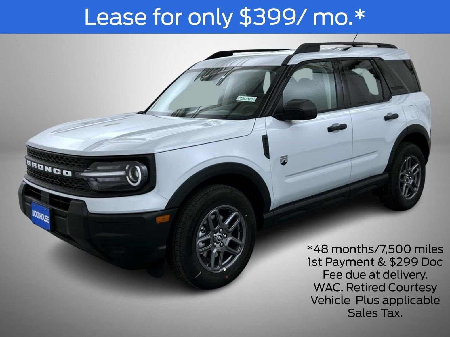 New 2026 Space White Metallic Ford Big Bend image 1