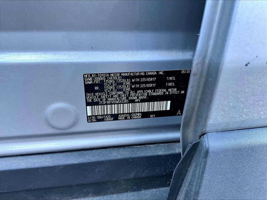 Certified Used 2025 Silver Toyota XLE image 9