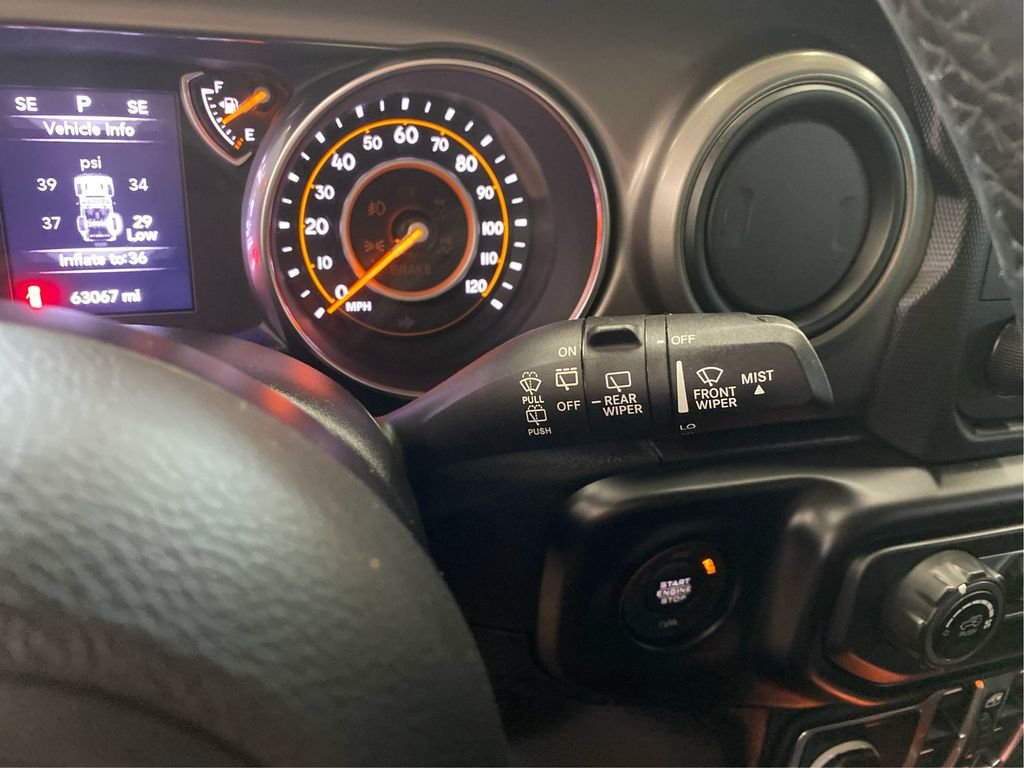 Used 2020 Orange Jeep Unlimited Sport S image 17
