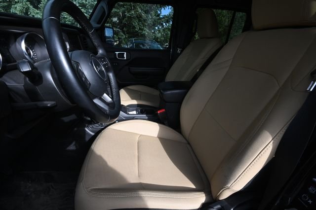 Used 2021 Black Jeep Unlimited Willys image 8