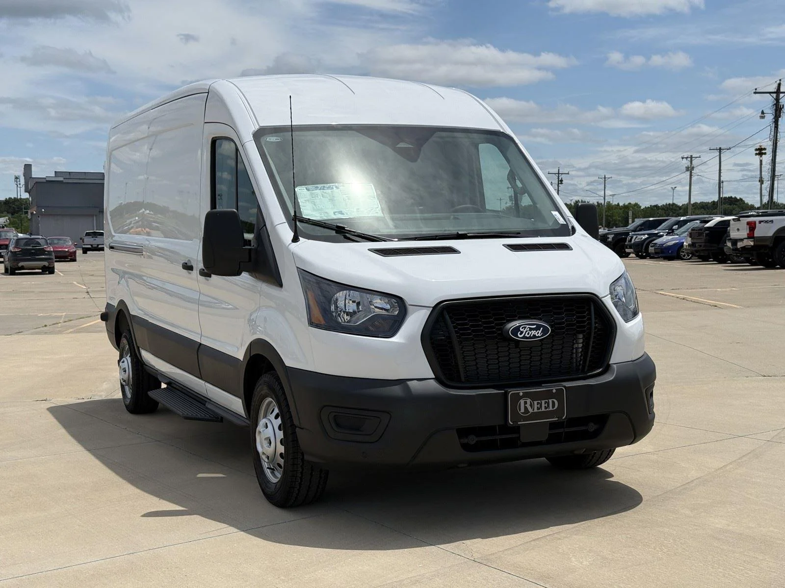 New 2026 Oxford White Ford Cargo Van image 2