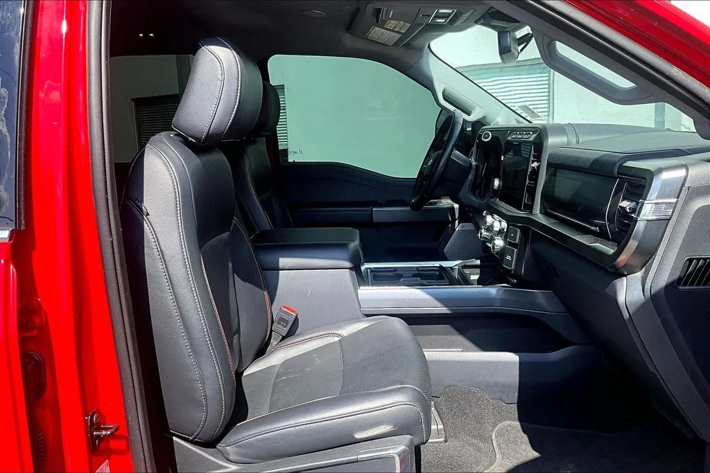 Used 2024 Race Red Ford Lariat image 6