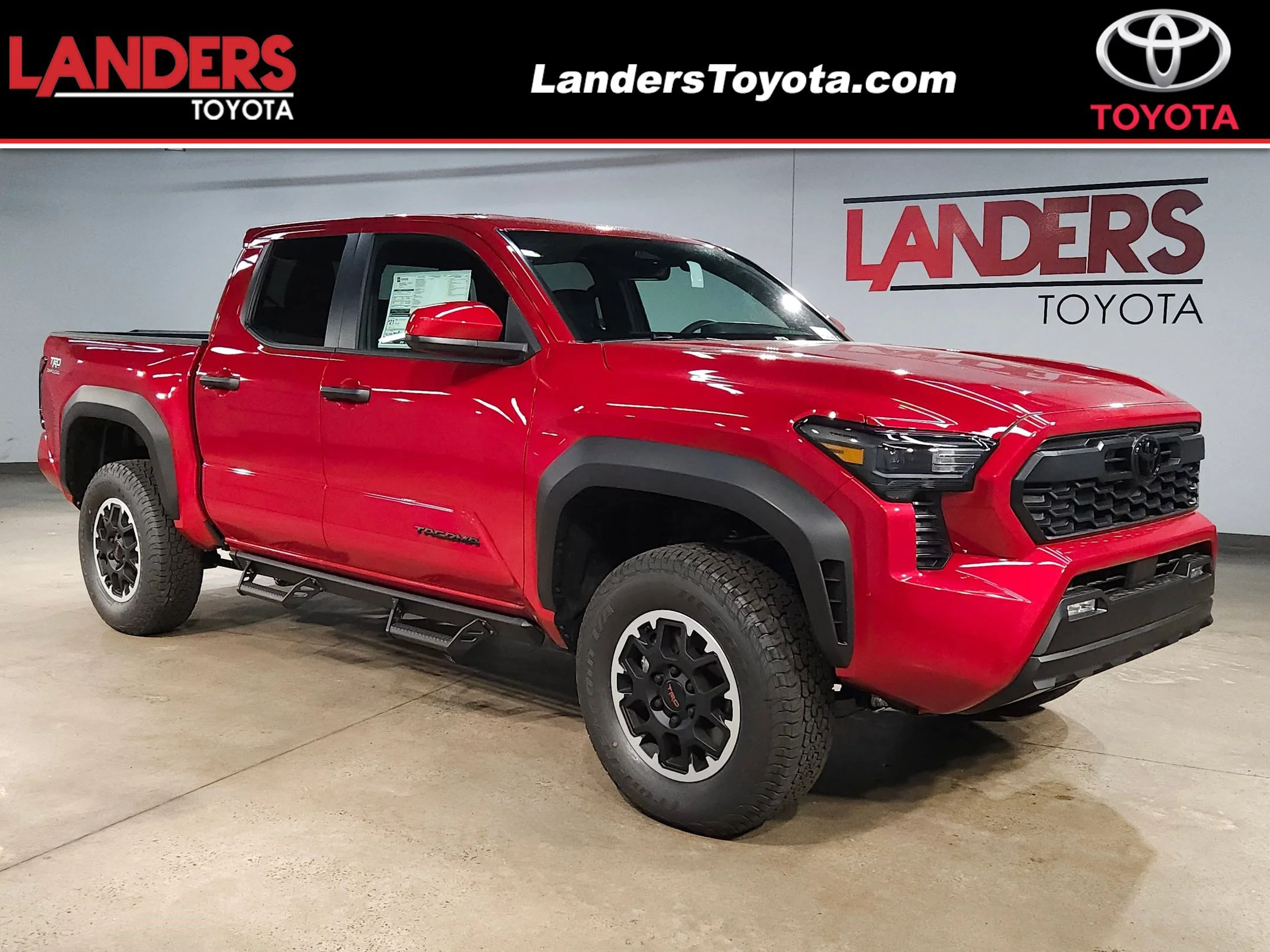 New 2026 Supersonic Red Toyota TRD Off Road image 1