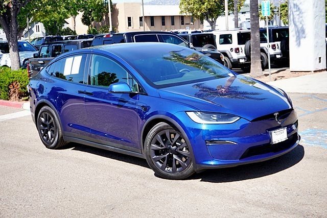 Used 2023 Blue Tesla Base image 2