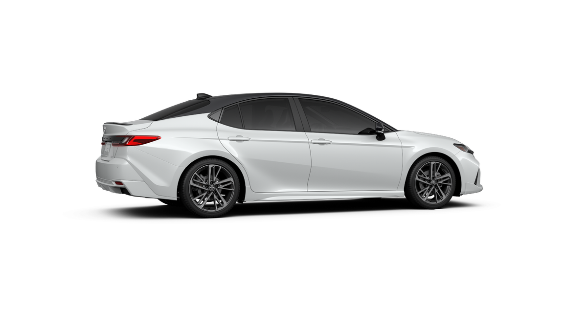 New 2027 Wind Chill Pearl with Midnight Black Metallic roof Toyota XSE image 11