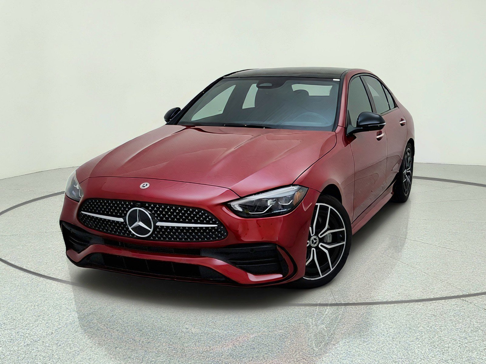 New 2026 MANUFAKTUR Patagonia Red Metallic Mercedes-Benz C 300 Sedan image 29