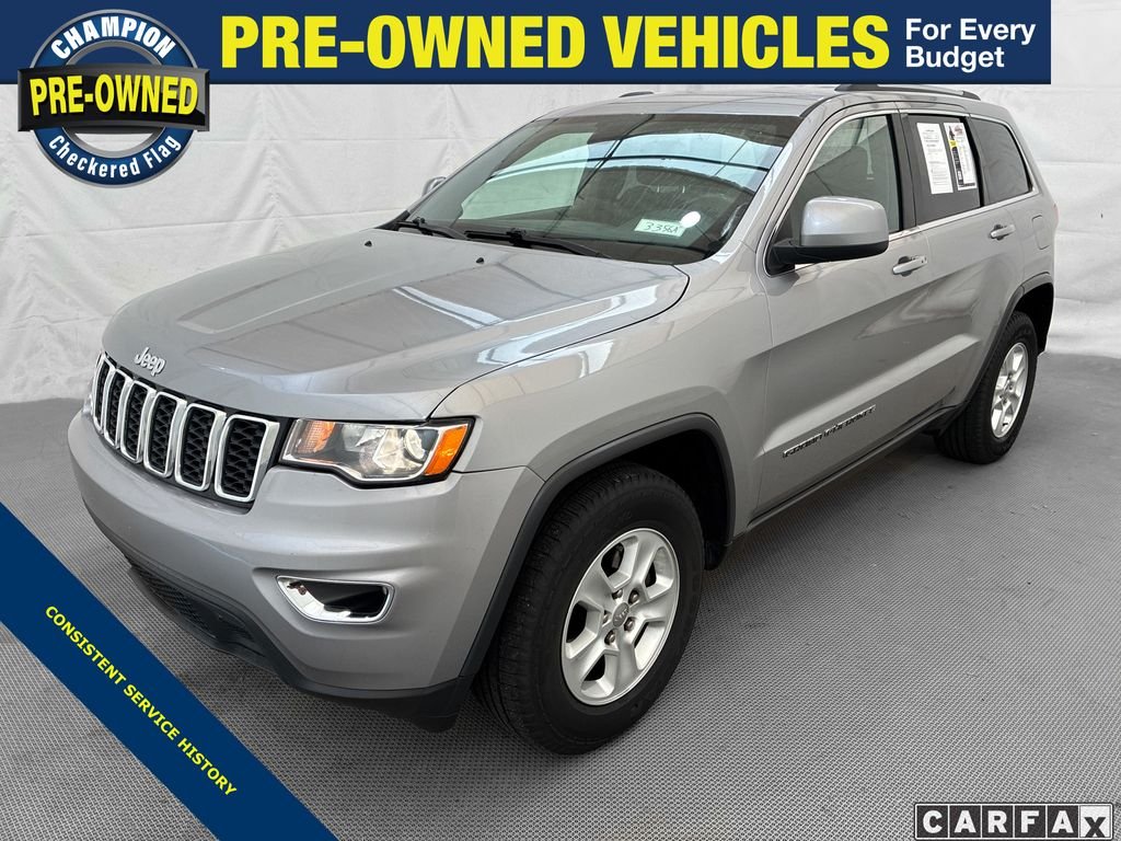 Used 2017 Silver Jeep Laredo image 1