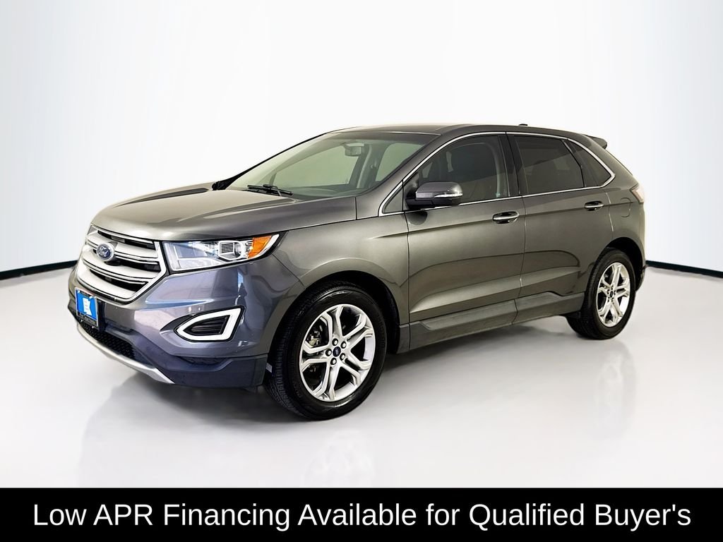 Used 2016 Gray Metallic Ford Titanium image 3