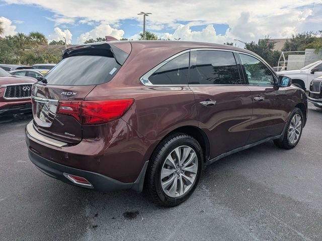 Used 2014 Red Acura 3.5L Technology Package image 3