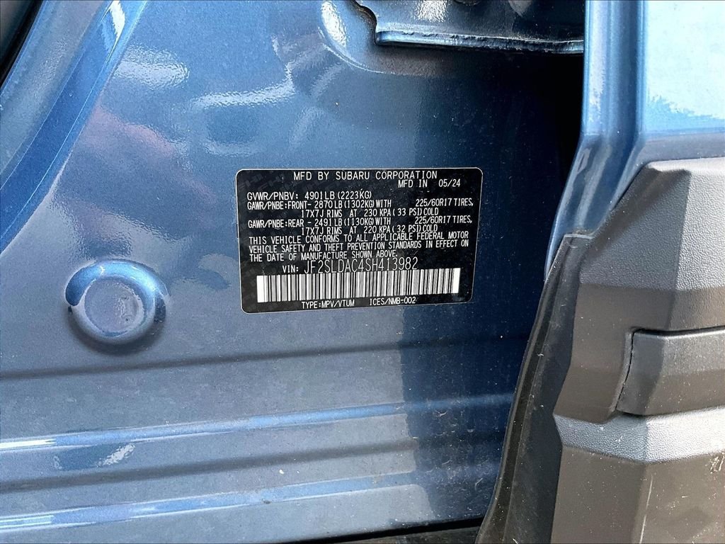 Used 2025 Blue Subaru Base image 9