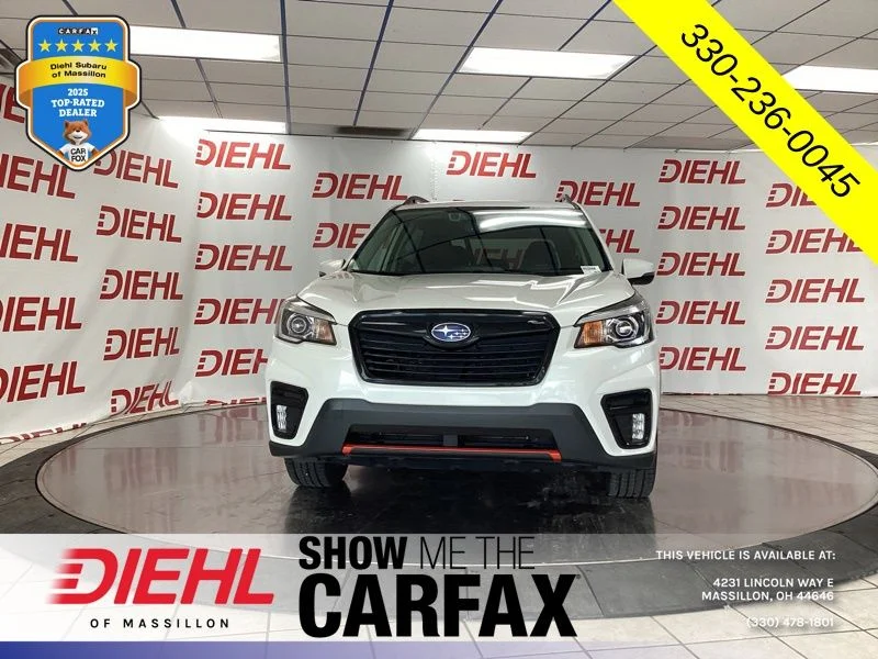 Used 2020 Subaru Forester Sport with VIN JF2SKAMC9LH407853 for sale in Massillon, OH