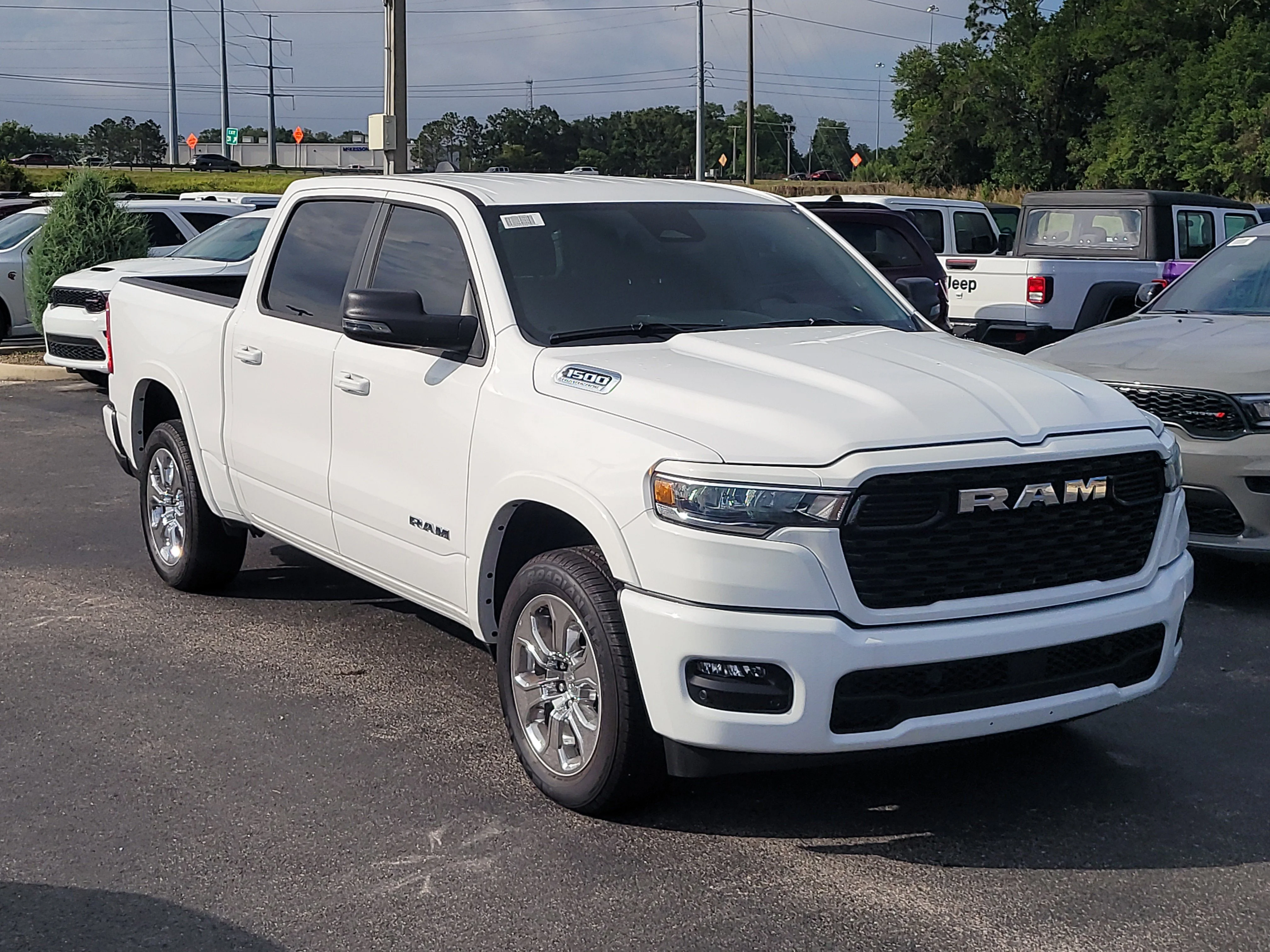 New 2026 Bright White Clearcoat Ram Big Horn image 1