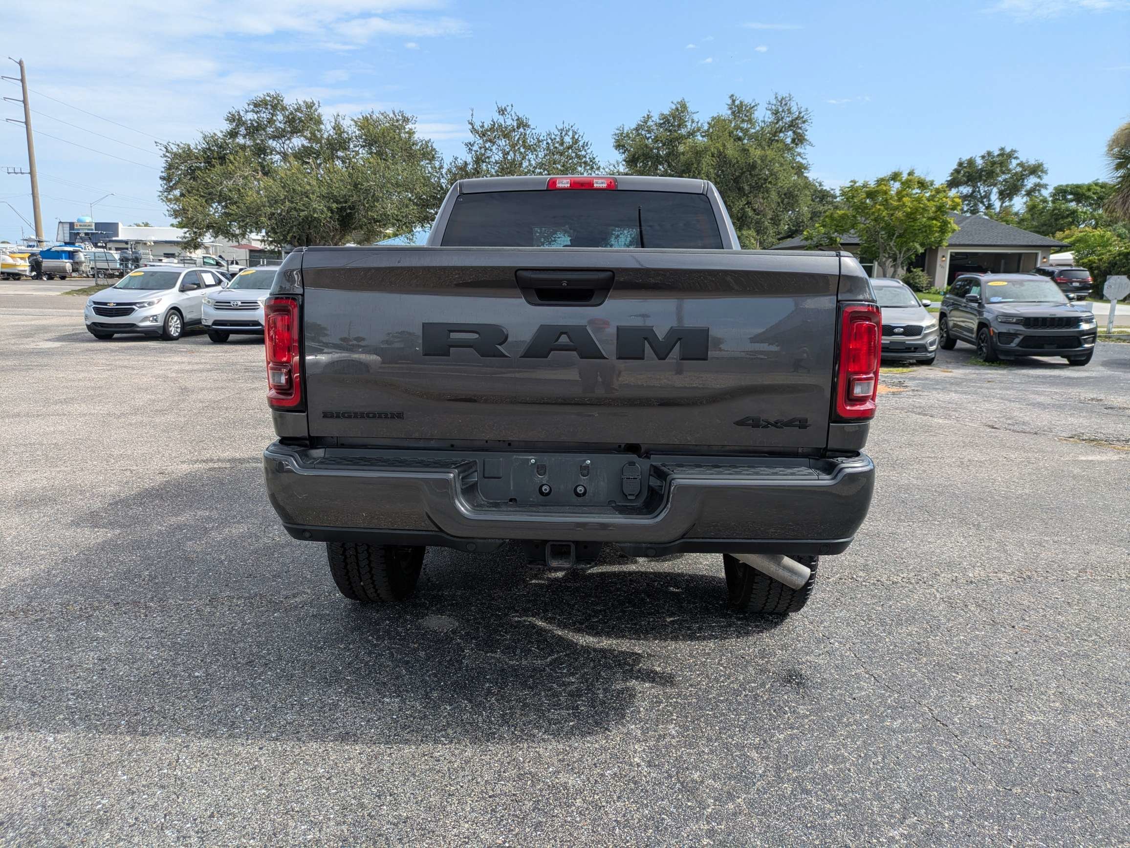 Used 2025 Granite Crystal Metallic Clearcoat Ram Big Horn image 6