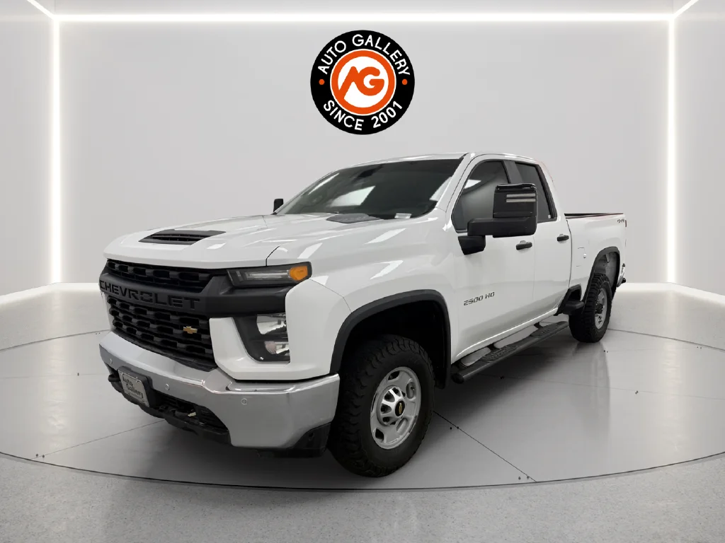 Used 2020 White Chevrolet Work Truck image 3