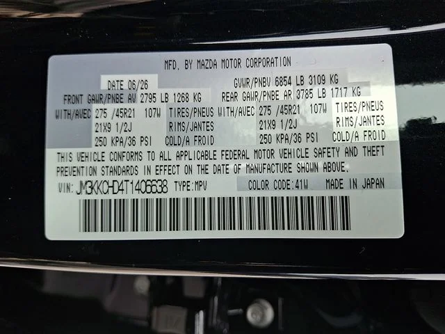 New 2026 Black Mazda 3.3 Turbo Premium image 17